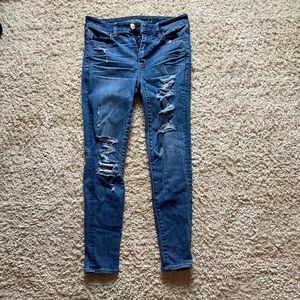 American Eagle Hi-Rise Jeggings - Size 4 Short
